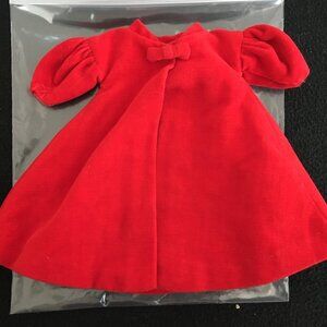 Barbie Red Velvet Flare Winter Coat - 1963